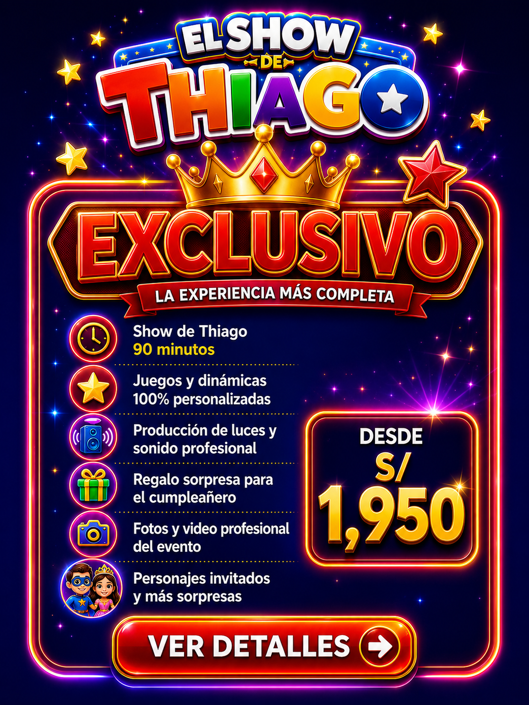 Paquete exclusivo